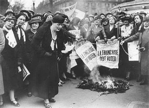 Manifestation droit de vote